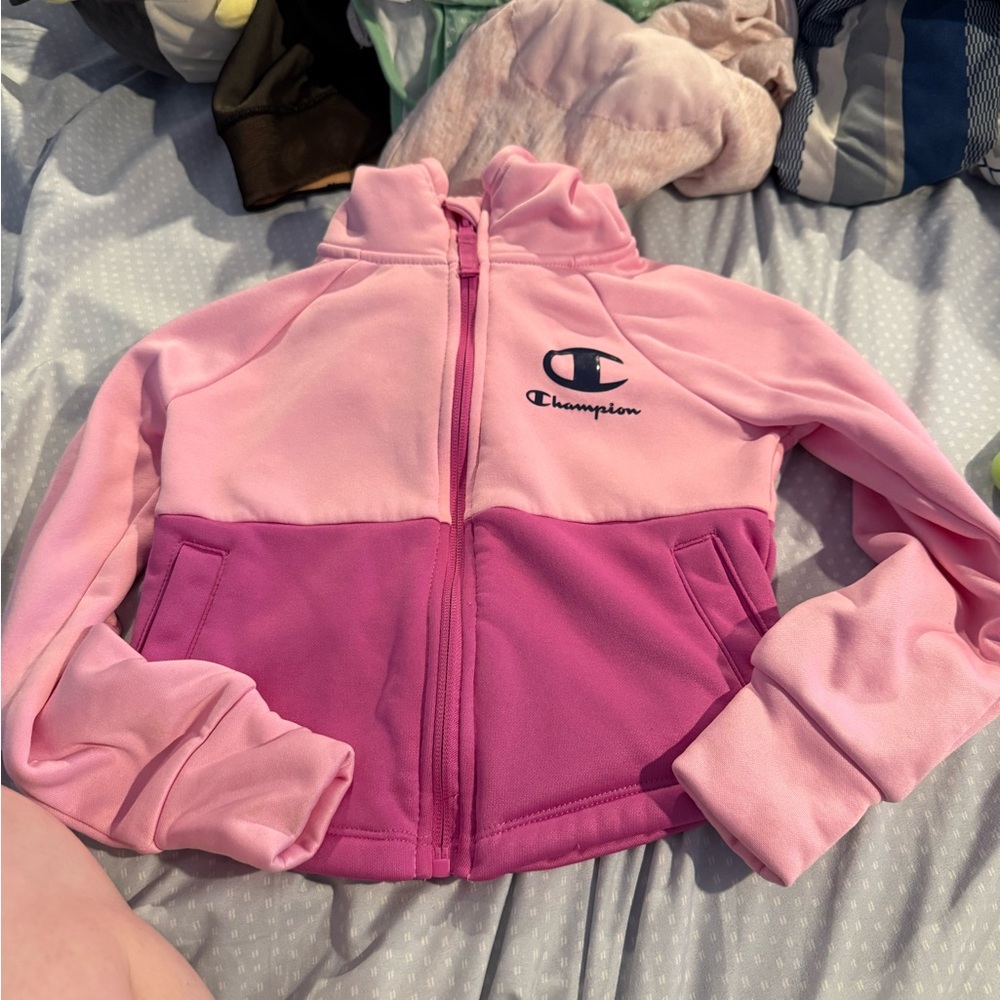 Champion Light Pink Hoodie